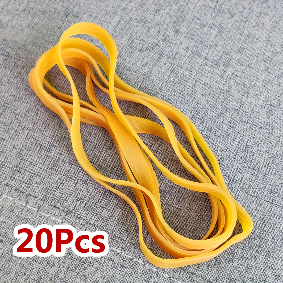 Bandas De Goma Elásticas Grandes - 10 Unidades De 20 Cm, Silicona De Colores, Para Oficina, Hogar O Escuela