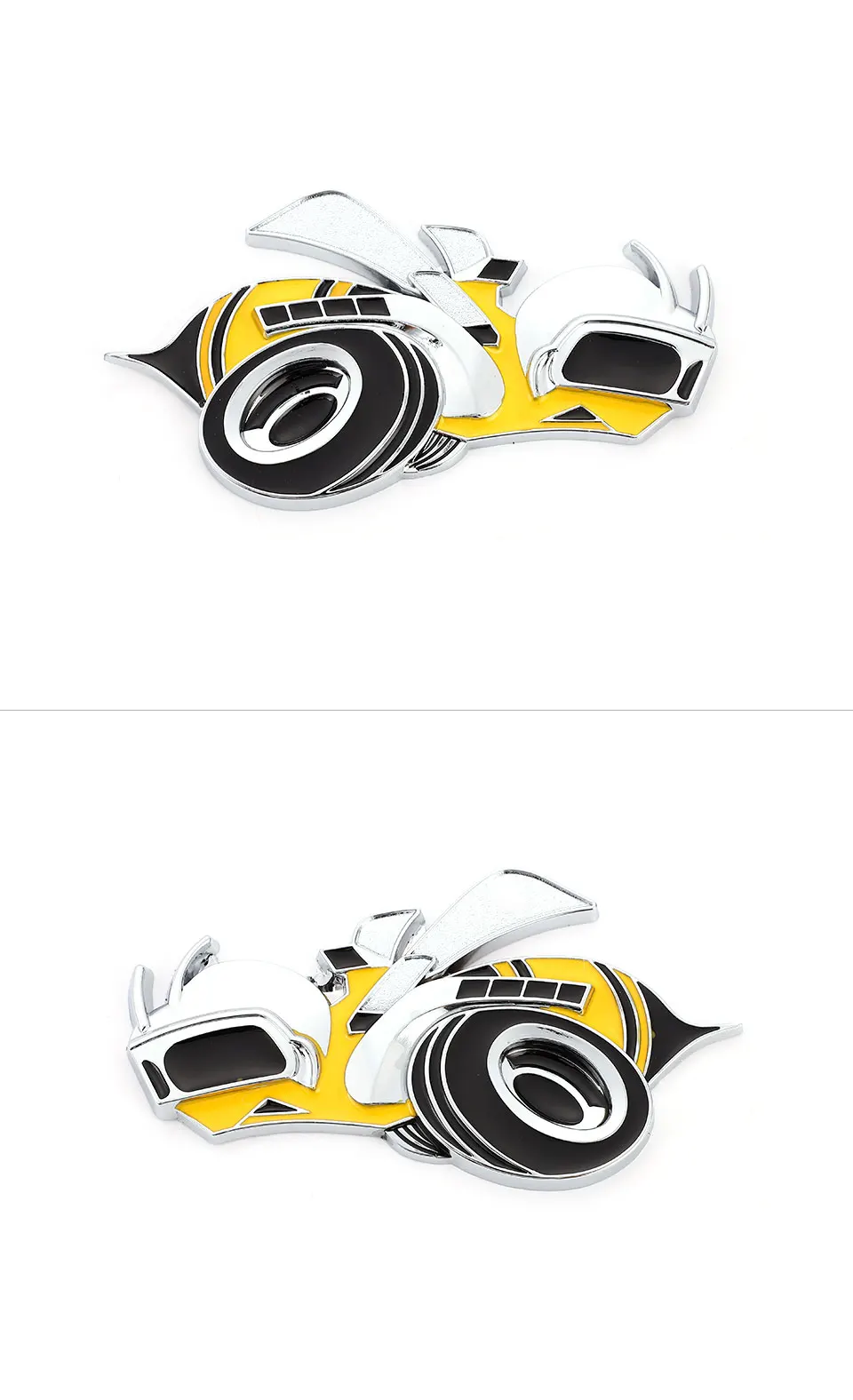 

Front Side Fender Super Bee Logo Badge Sticker 3D For Dodge Charger Challenger SRT Avenger Magnum Durango Dart RAM Car Tuning