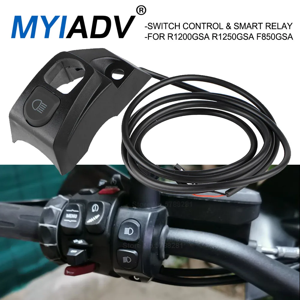 Motorcycle Handle Fog Light Switch Control Smart Relay For BMW R1200GS