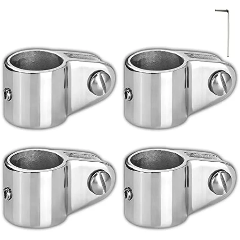 4PCS316StainlessSteelBiminiTopJawSlideBoatBiminiTopHardware