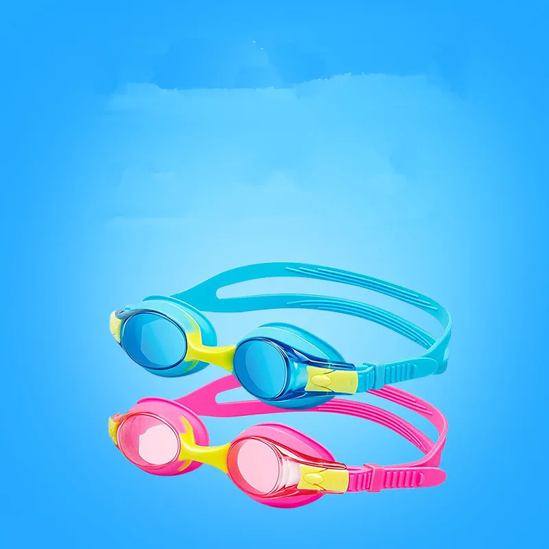 Kids Swimming Goggles Upgrade Waterproof Anti Fog UV Professional Diving Swimming Glasses Eyewear Children for Age 3-10