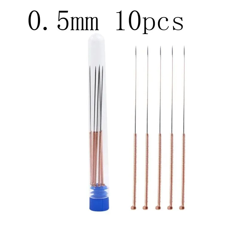 thumbnail image 1 of Kit de limpieza de boquillas para impresora 3D Agujas de limpieza de boquillas de acero inoxidable de 0,2/0,3/0,4/0,5/0,6/0,8/1,0 mm Limpiador de boquillas para impresora 3D, 1 of 5