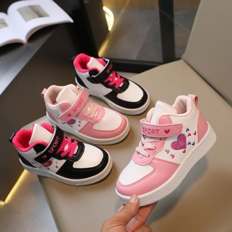 Children's Sports Shoes 2024 Spring and Autumn New Cute Girls