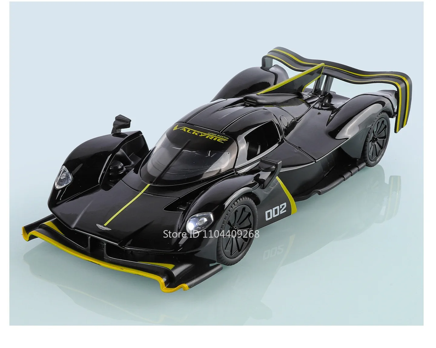 1:24 Aston Martin Valkyrie AMR PRO Diecast Model Car w/ Sound