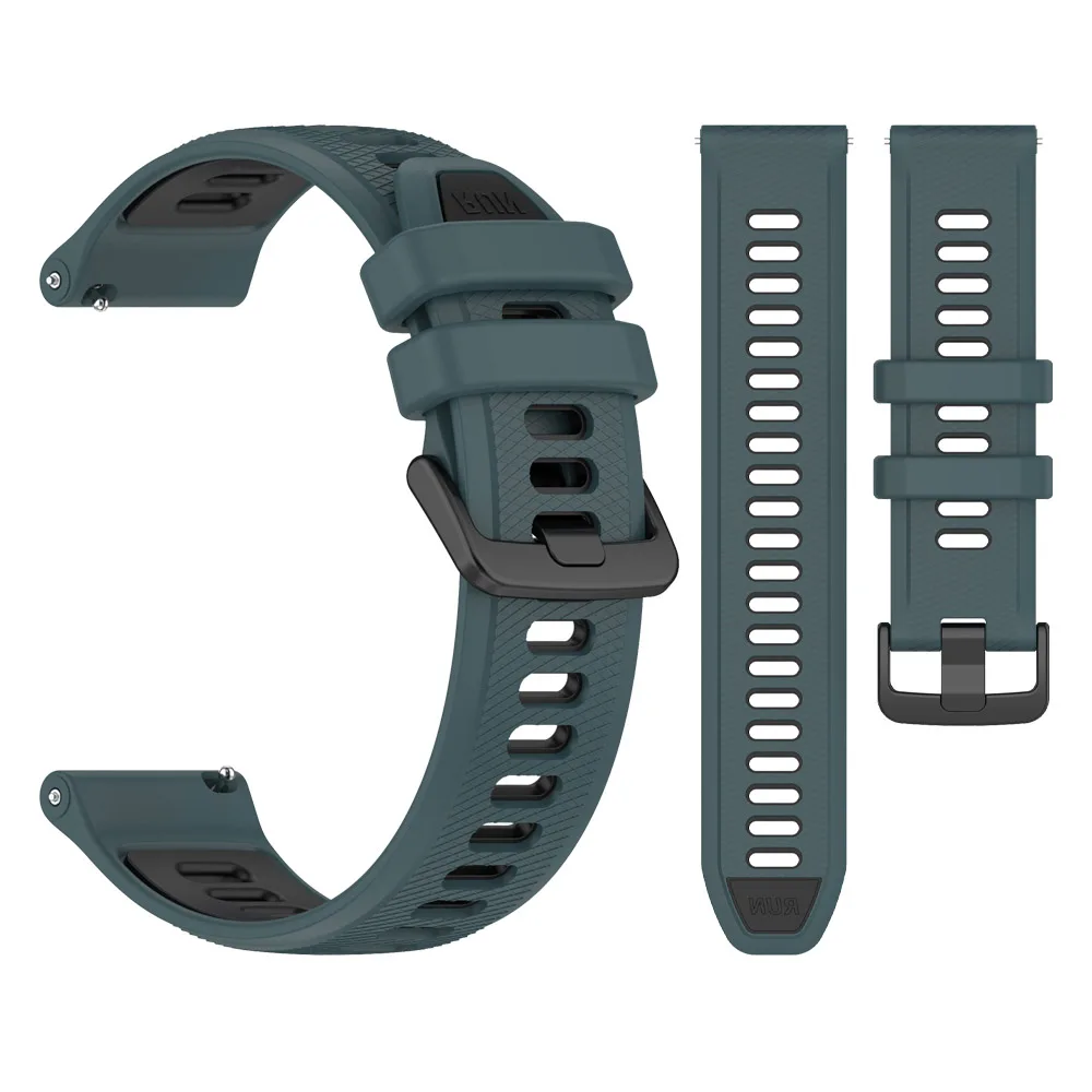 Enhanced Sports Silicone Watchband - 22mm - PACE 4 Series