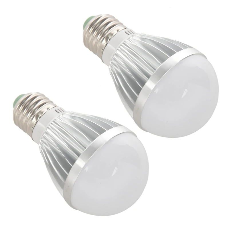 

New 2X E27 5W 12V High-Power White Light Bulb