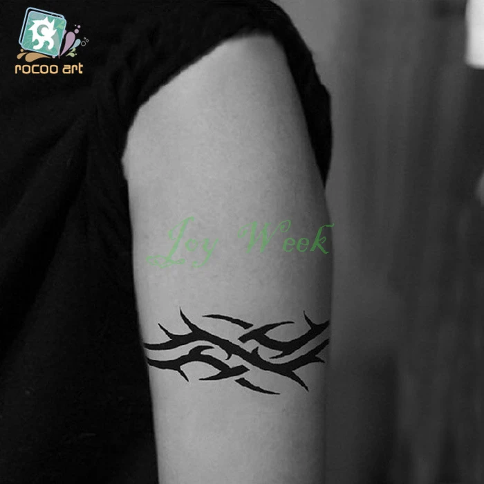 Waterproof Temporary Tattoo Sticker body thorns vines tattoo totem tatto stickers flash tatoo fake tattoos men girl women tattoo sticker temporary tattoos