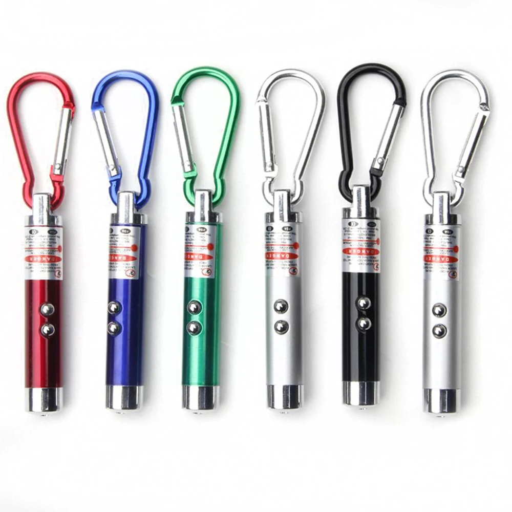 10pcslotMini3in1FlashLightTorchUVLightCarabinerEmergency