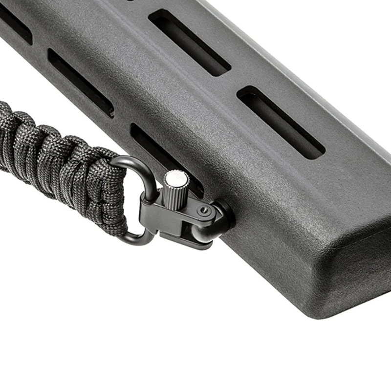 Sling Swivels Mount 2 Pcs 1/1.25/1.5inch Two-Point Sling Attachment Clips Tactical Gun Strap