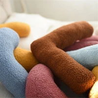 Y1UB Fashionable Alphabets Sofa Pillow for Modern Home Styling in Various Color 2