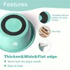 Cat bowl stainless steel dog basin new printed pet supplies dog bowl silicone bottom non-slip pet drinking water feeding bowl 5