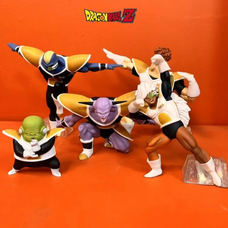 

5 шт. фигурка драконического жемчуга Ginyu Force Jeice Ginyu Guldo Recoom Burter экшн ПВХ Амин Коллекционная модель игрушки для детей Подарки