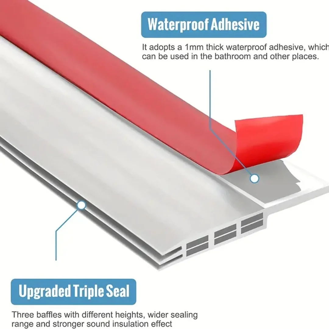 Door Draft Stopper Door Sweep 1pc For Doors