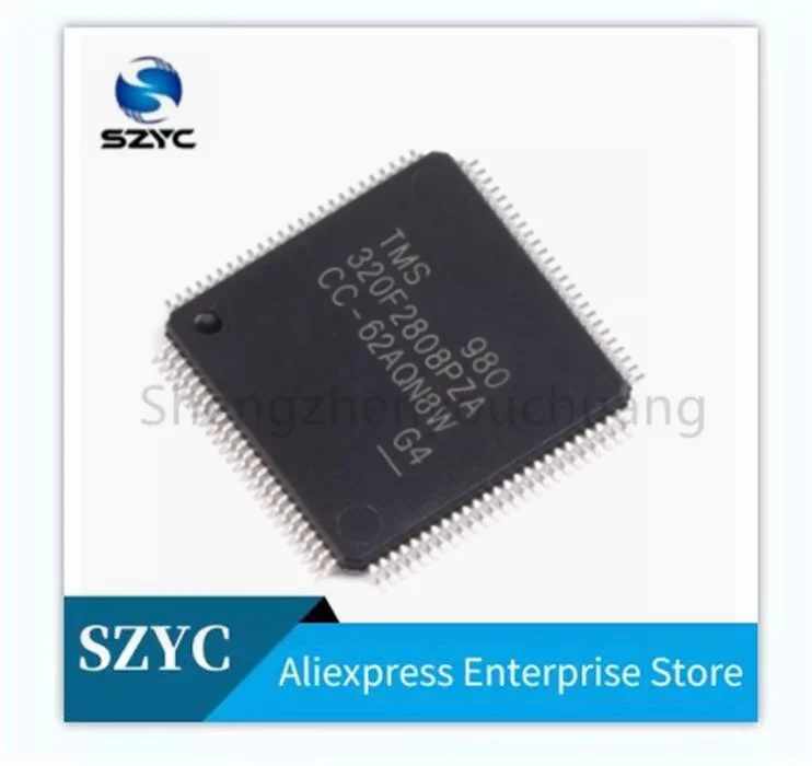 1PCS-TMS320F2808PZA-TMS320F2808PZAR-128KB-1-71V-1-89V-100MHz-35-LQFP ...