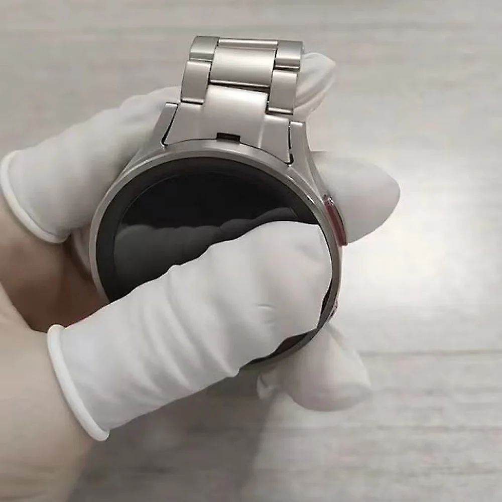Samsung ギャラクシー腕時計 6 のための公式の金属のステンレス鋼の革 