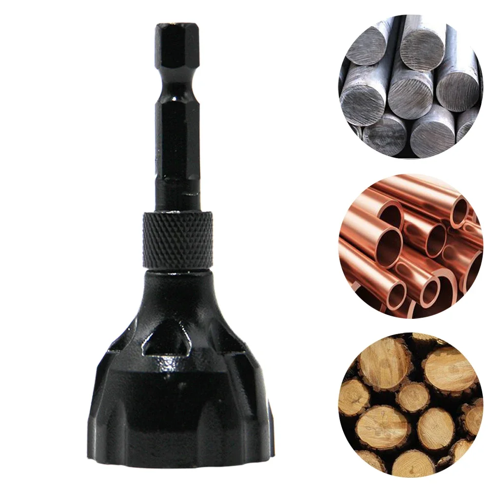 

1pc Electric Chamferer 3-20mm Tungsten Steel External Electric Chamfer Tool Remove Burr Clean Bolt Tool Trimmer
