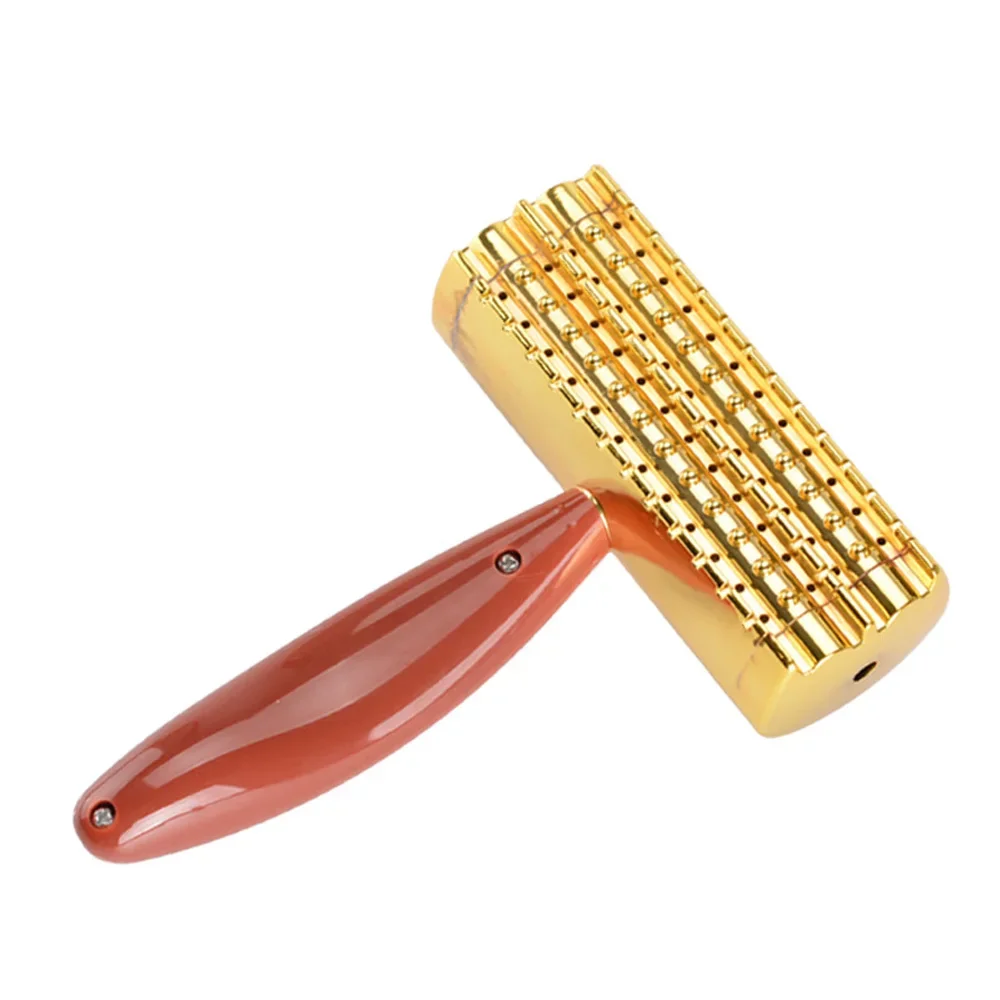SHARE HO Gold Moxibustion Stick Chinese Heating Therapy Guasha Treatment Massage Moxa Rolls Burner Acupuntura Health Points