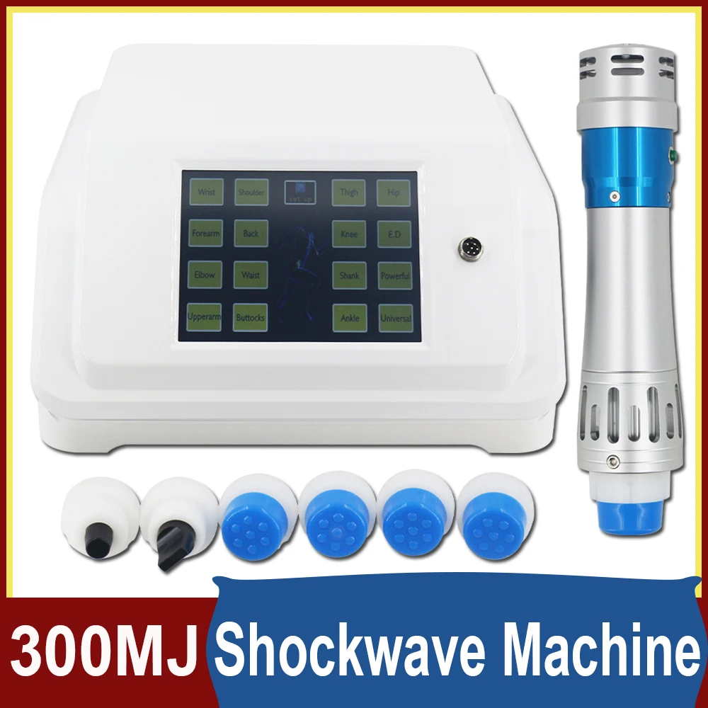 300Mj Shockwave Therapy Machine Fisioterapia Shock Wave Body Relax Dispositivo Di Massaggio Per Uomini Disfunzione Erettile E Sollievo Dal Dolore