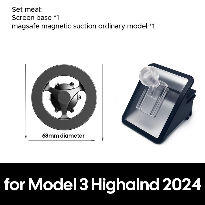 حامل جوال مغناطيسي لسيارات تسلا (Y&3)