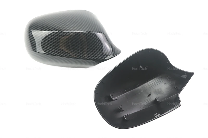 Für BMW 1er 3er E87 E88 E81 E82 E90 E91 E92 E93 LCI Carbon Faser Muster Schwarz Seite Flügel rückspiegel Abdeckung Kappe Zubehör – Detail 20
