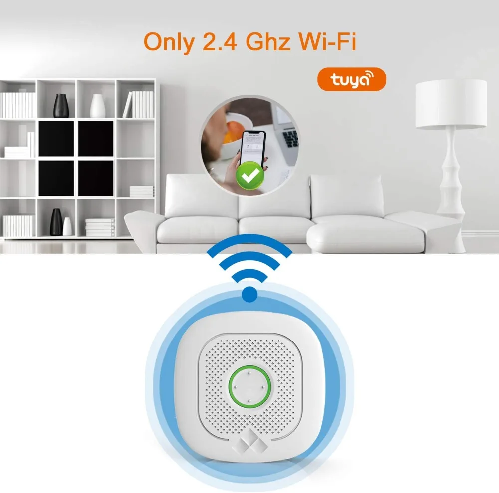 Tuya APP SOS Emergency Button elder Fall Down Detector For Home Security Alarm System