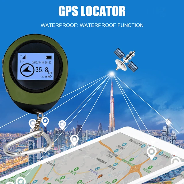 Traceur GPS porte-clés localiseur recepteur ski vélo