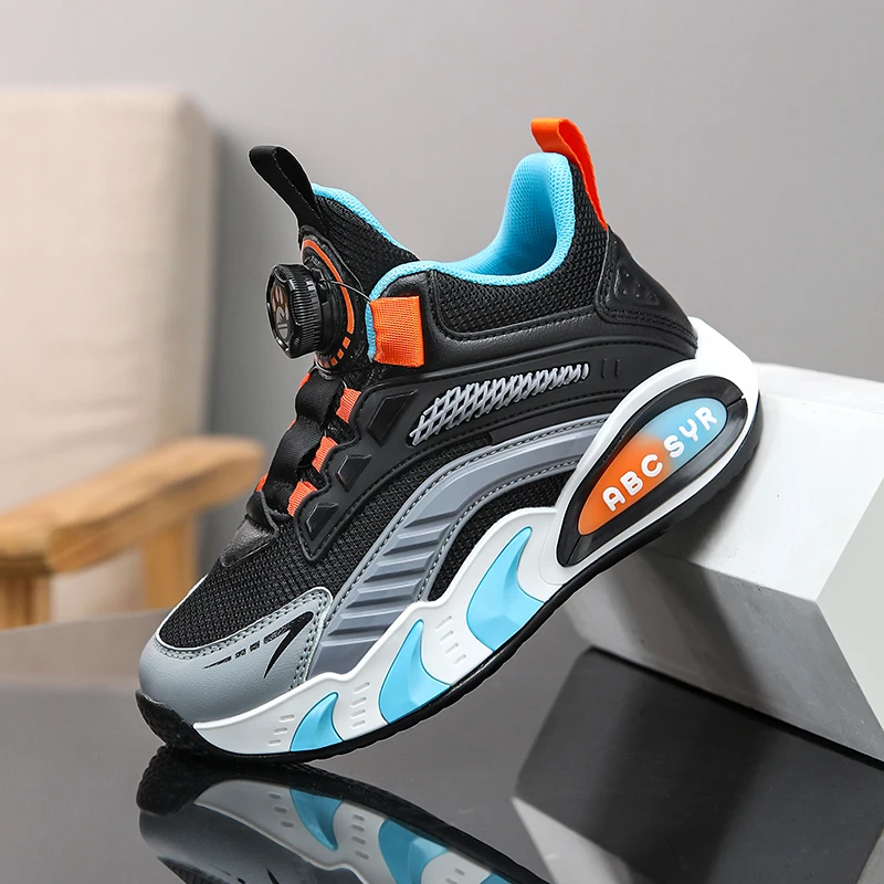 

2024 New Children Sneakers Mesh Boys Running Shoes Breathable Kids Basketball Shoes Non-slip Girls Casual Outdoor Walking Shoes