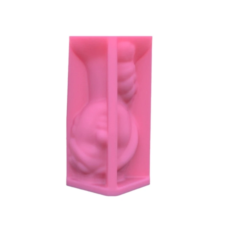 Silicone Vase Molds Flower Bottle Mold Flower Girl Unique Flowerpot Molds Silicone Texture Perfect for Craft Vase