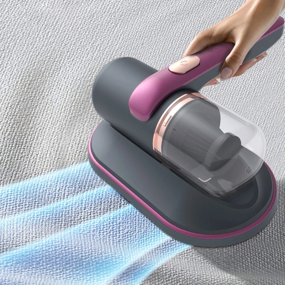 Household Mattress Vacuum Cleaner Ultraviolet Sterilization Machine Small Handheld Wireless Mite Remover USB Charging Portable