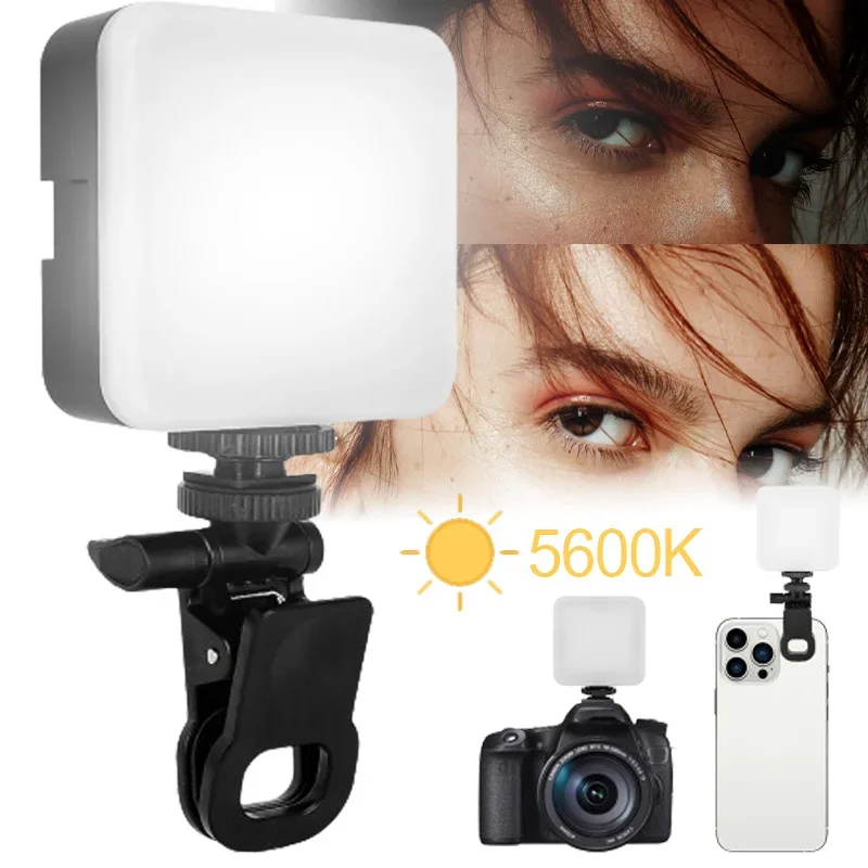 Selfie Fill Light Ring with Clip for IPhone Samsung IPad Laptop Video Photo Photography