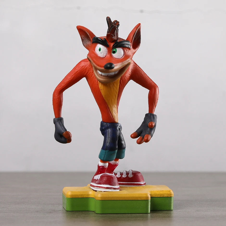 Personaggio Del Gioco Crash Bandicoot Pvc Figure Model Figurine Brinquedos Gift