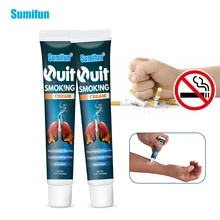 

1/3/5/10Pcs 2022 Sumifun Stop Quit Smoking Cream Chinese Medical Ointment Effectively Inhibit Cravings Anti-Smoke Health Care