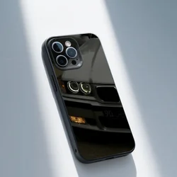 Luxury Car - Inspired Black Silicone Phone Case - Soft, Stylish Protection - iPhone 13 Mini (Z1)