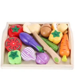 Children's Wooden Tea Party Play Set - Handcrafted Toy Tableware for Imaginative Play and Birthday Gifts (DXL03602 - Magnetic)