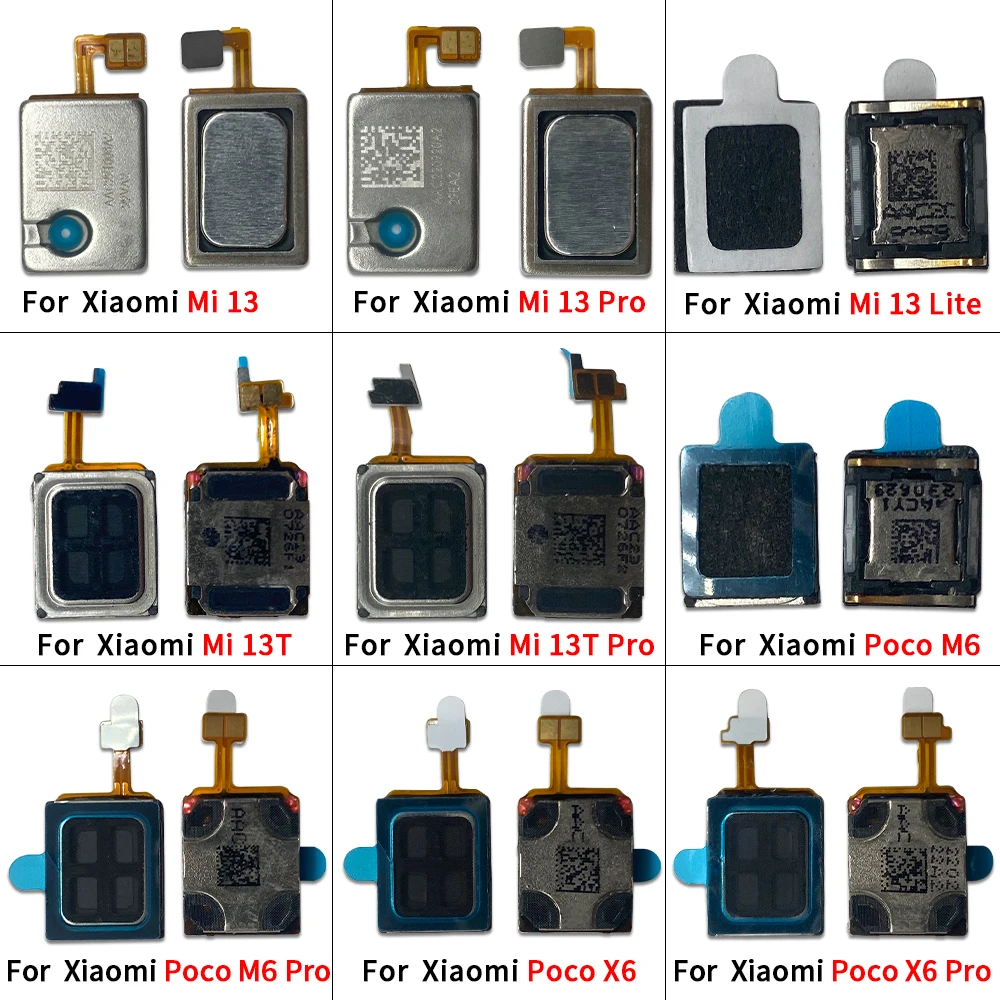 50Pcs，For Xiaomi Mi 13 Lite Pro 13T / For Poco M6 Pro X6 Pro