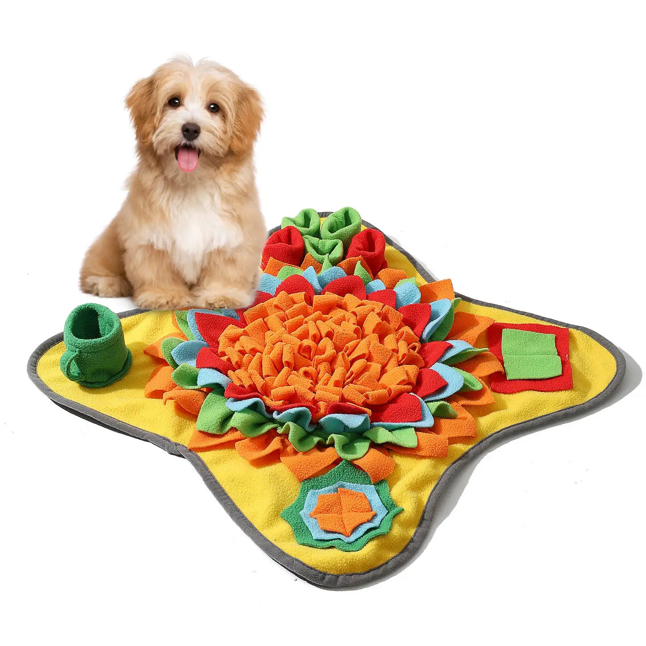 Good  quality Pet Snuffle Mat for Dogs,Interactive Feed Puzzle for Boredom Comfort and softness 3