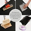 Cat Litter Mat Double Layer Waterproof Urine Proof Trapping Mat Easy to Clean Non-Slip Toilet Pad Cat Scratch Pad Large Foot Pad 5