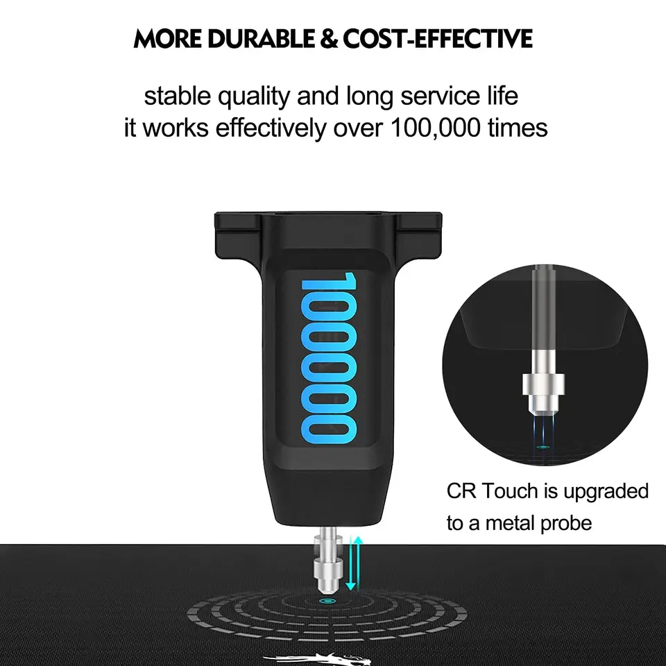 CR Touch Ender 3 V3 Capteur De Nivellement CR Touch Officiel Creality - Pour Ender 3 NEO/V2 Neo/S1 Plus/V3 SE/KE/CR-10 Smart Pro - Nivellement Automatique Du Lit D'impression Capteur Nivellement Lit