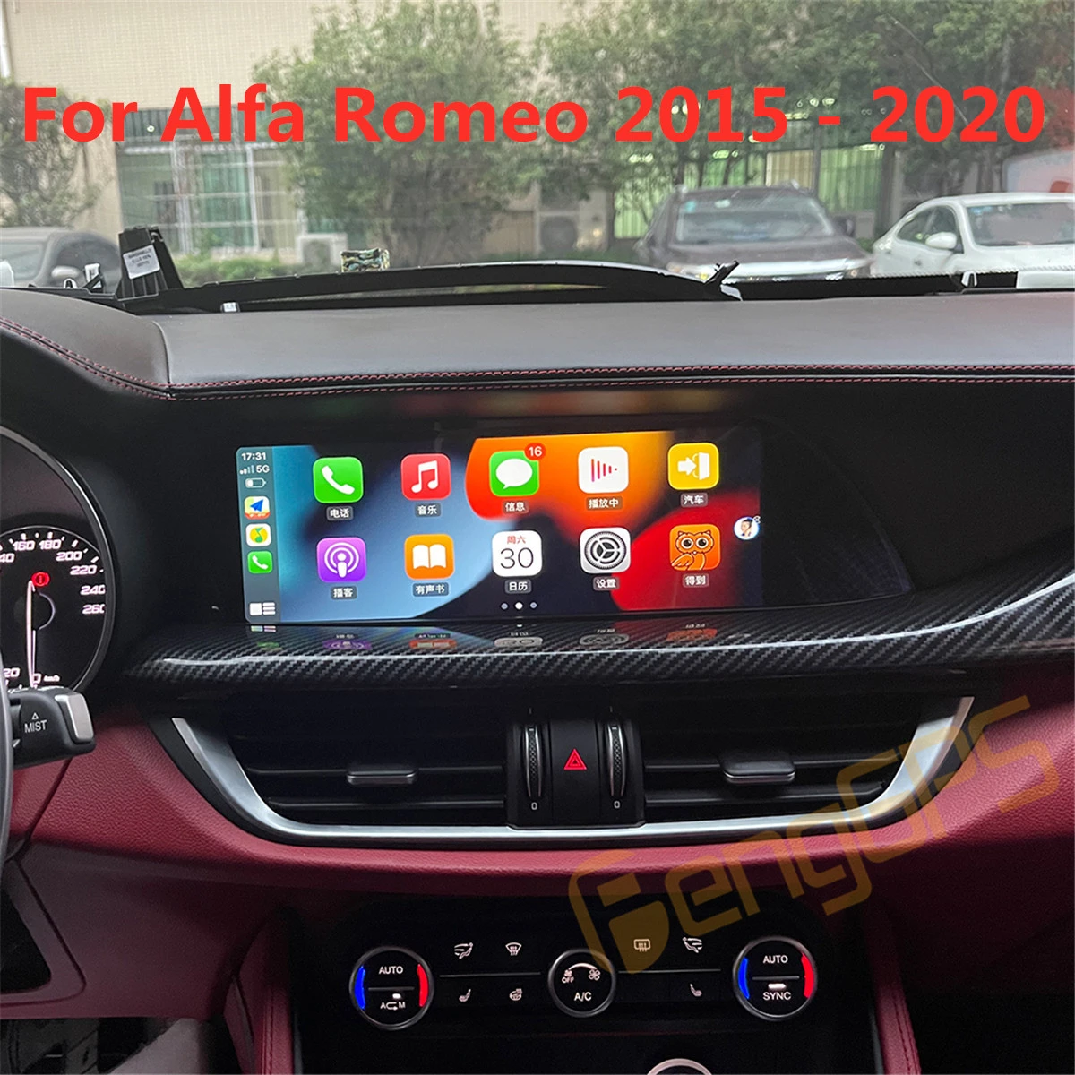 Qualcomm 8 Core For Alfa Romeo Giulia Stelvio 2015 - 2020 Android Car Radio  2din Stereo Receiver Autoradio Multimedia Player Gps - Car Multimedia  Player - AliExpress