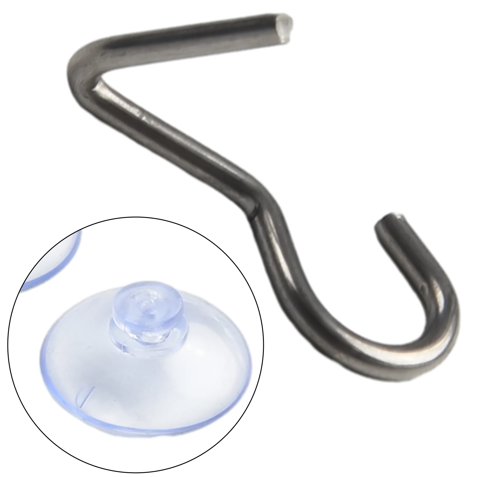 

20 PCS Suction Cups Hooks 25mm Bathroom Clear Hanger Strong Suckers Transparent With Metal Hooks Kitchen Sucker Cup