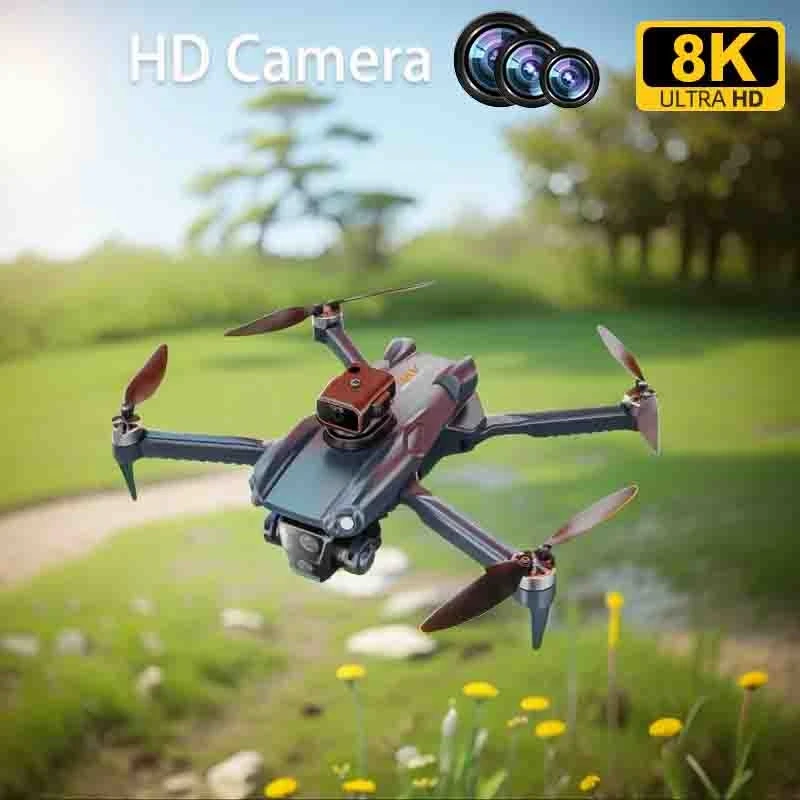P25 Pro 8K Drone Professionale 20Km Mini Drone Con Fotocamera 4K Gps Evitamento Ostacoli Fotografia Aerea Drone Quadcopter 2024 Giocattolo