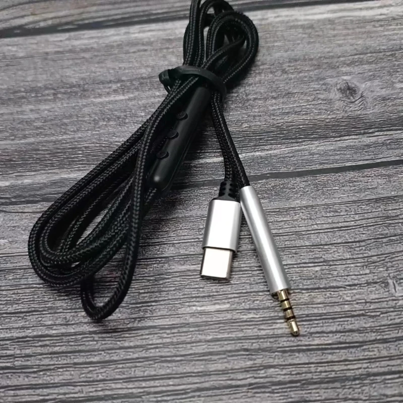 Фото Сменный кабель USB C для наушников QC25/QC35/QC35II/QC45/NC700/Y40/Y45/Y50 №3
