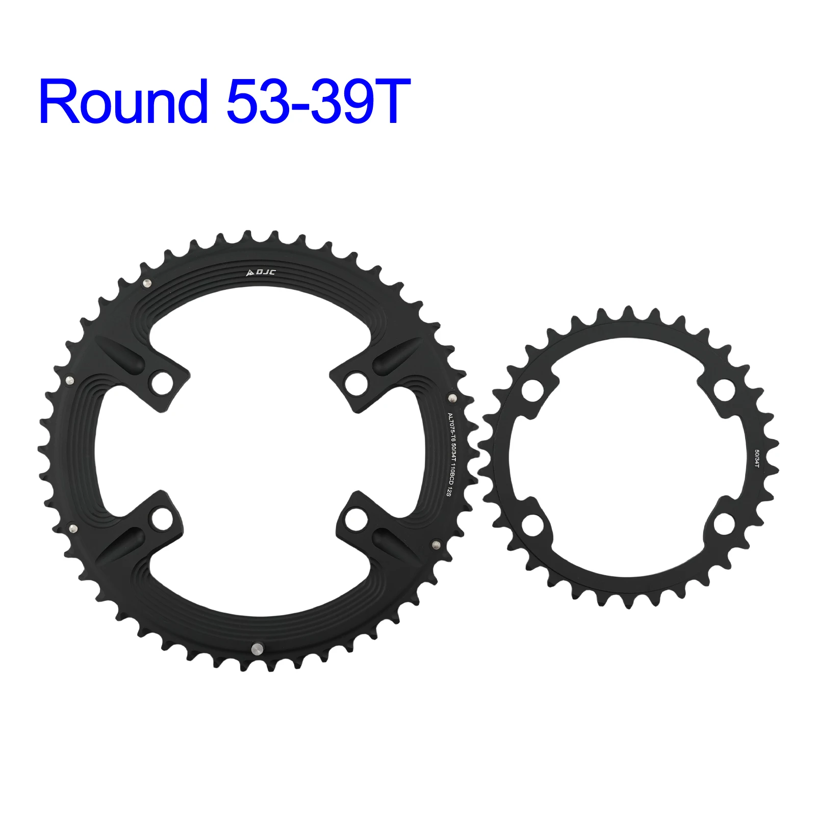 未使用　ROTOR ROUND チェーンリング　53- 39T BCD110mm Q RINGS 110x4 OUTER 12-11Sアウター 110x4 Qリング | ROTOR 日本公式