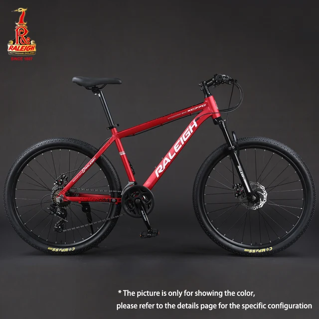 RALEIGH 산악 자전거 – 고품질 알루미늄 합금 프레임으로 안정적인 MTB 오프로드 자전거