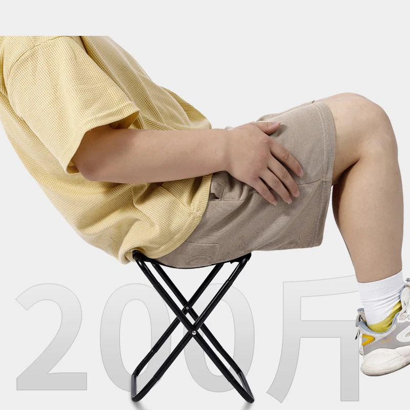 야외용 의자 캠핑 휴대용 접이식 알루미늄 낚시 의자 스툴 시트 하이킹 도구 피크닉 캠핑 스툴 미니 수납