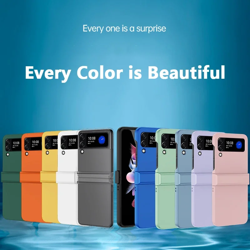 Luxury Foldable Shockproof Fashion Hard Case with Skin-Feel Finish