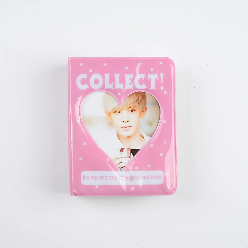 36 Pockets 3 Inch Photo Album Korean Idol Pictures Storage Book Card Holder Sweet Star Photocard Binder Mini Cards Collect Book