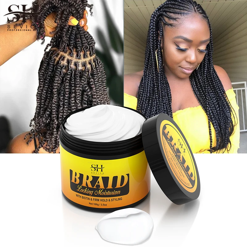 Traction Alopecia Styling braid gel hold moisturizer Hair Shaping Cream Anti Break Hair Wax Anti Hair Loss Hair Care 2