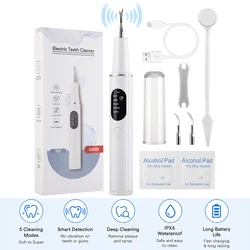 Ultrasonic Electric Plaque & Tartar Remover (Teeth Cleaner - C)