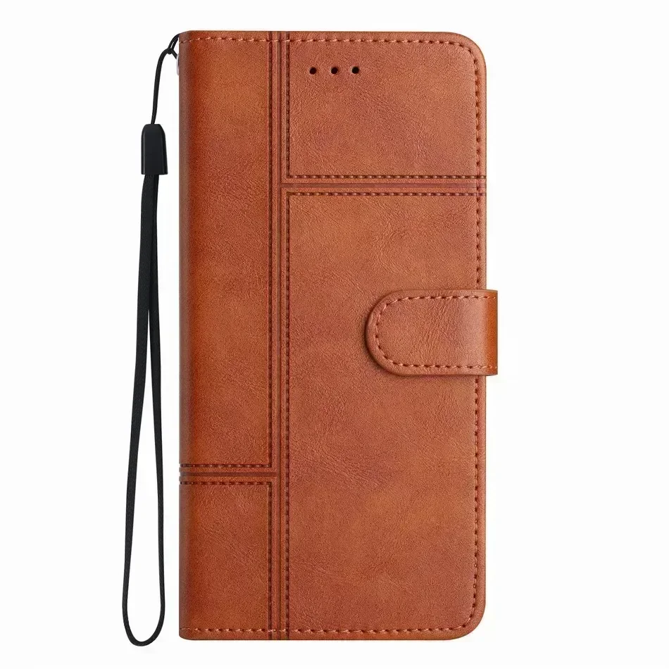 Luxury Leather Wallet Cover for Professionals - Elegant Business Case for Men and Women